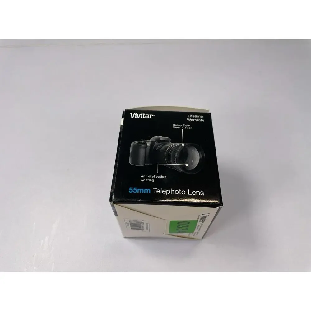 Vivitar 2.2x Professional Telephoto Converter Lens 55mm w/ Caps & Pouch